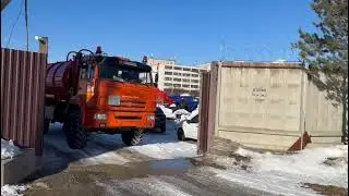 Отгрузка автоцистерны АКН-10ОД на шасси КАМАЗ 43118-48 (Евро-5)