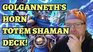 ProfSE's Golganneth's Horn Totem Shaman Deck Guide and Gameplay - Hearthstone TITANS