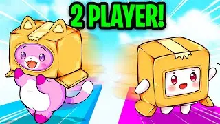 Can BOXY & FOXY Beat This 2 PLAYER OBBY On ROBLOX!? (INSANE ENDING!)