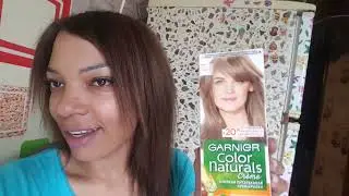 GARNIER PAINT. 7.1 ALDER. HAIR COLORING.