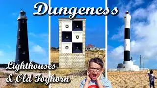 Visiting the DUNGENESS Lighthouse and Old Foghorn Testing Station