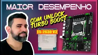 O KIT X99 MAIS BARATO DO ALIEXPRESS COM UNLOCK TURBO BOOST   KIT X99 PR9 + E5 2630 V3