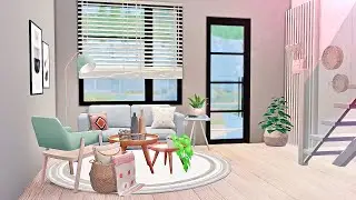 SIMS 4 MODERN TOWNHOUSES | CC + DOWNLOAD | Stop Motion Build