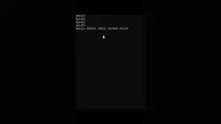 creating table in mysql || how to create table in mysql || mysql create