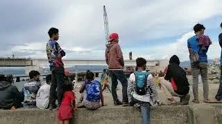 Magsaysay Park Davao City. Bagong  gawa tulay Papuntang SAMAL.