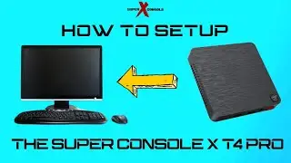 HOW TO SETUP THE SUPER CONSOLE X T4 PRO 😮 110,000 GAMES!!
