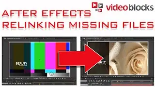 How to Re-link Missing Files in Adobe After Effects