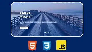 Responsive Full Screen Video Slider Yapımı | Html, Css ve Javascript, Jquery dersleri |
