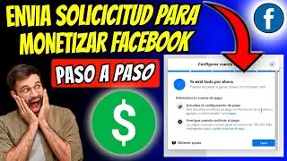 ✅ Cómo enviar SOLICITUD para monetizar una pagina de Facebook | Cómo activar la MONETIZACIÓN RÁPIDO