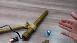 Советский миноискатель ИМП-1 и щуп сапера.