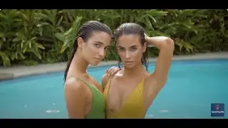 QuickClipsHQ - Elisha & Renee Herbert For Gooseberry Intimates & Seaside Intimate #swim #sisters