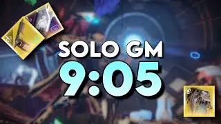 Solo Exodus Crash Grandmaster in 9 Minutes! (9:05)