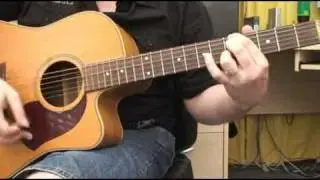 How To Play Drive by Incubus on Acoustic Guitar