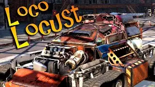 Locust dealing serious Damage - crossout console