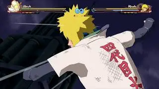 Naruto Shippuden: Ultimate Ninja Storm 4, Hogake Naruto Uzumaki VS Hokage Minato Namikaze!
