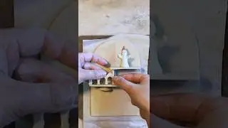 Making a porcelain doll house (jewelry lack) #pottery #porcelain #nerikomi #shorts