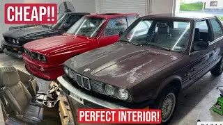I Found an Abandoned BMW E30 in a Barn!! Super Cheap And Clean!!