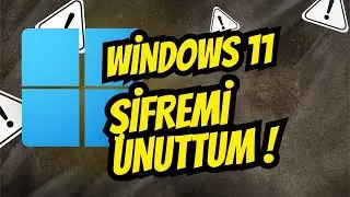 Windows 11 Şifrenizi Unuttuysanız İşte Çözüm! / Şifremi Unuttum!