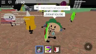 Insanity party XD (BFB and II Roleplay Roblox)