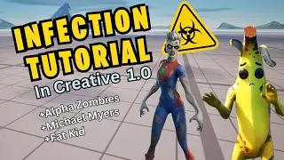 How to make an INFECTION GAME in Fortnite Creative
