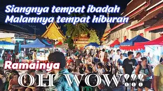 NIGHT MARKET PALING HITS DAN WAJIB DI CHIANG MAI | SUNDAY NIGHT MARKET THA PHAE GATE WALKING STREET