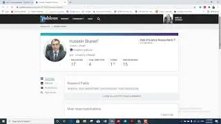 كيف تسجل في موقع publons