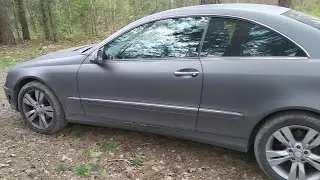 За кладом в лес на Mercedes.