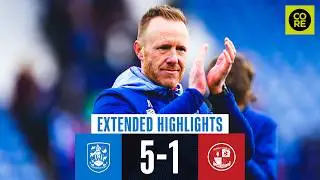 EXTENDED HIGHLIGHTS | Huddersfield Town 5-1 Crawley Town
