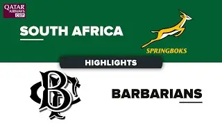 HIGHLIGHTS | SOUTH AFRICA v BARBARIANS FC | TOUR MATCH 2025