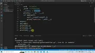 Access Modifiers in Python Explained  Public, Protected _ Private Variables 