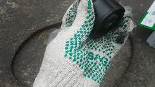 Снятые запчасти сцепление и ГРМ в 50000 пробега Веста