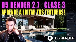 D5 RENDER 2.7 🔴 EDITA TEXTURAS REALISTAS 🔥 CURSO PARA ARQUITECTOS