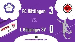 Oberliga Baden-Württemberg: FCN - 1. Göppinger SV 3 : 0  (1:0) ...