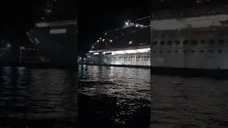 yolcu gemisinin yanından geçtik