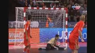 РОССИЯ 3-3 ИСПАНИЯ Мигелин (Испания) goal UEFA Futsal Euro 2014