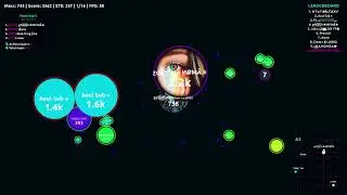 AGAR.IO -  gameplay mix ( party+ffa)