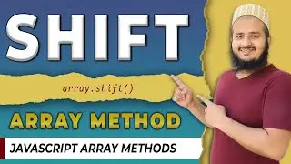 shift Method in JavaScript | shift Methods for Beginners | Array Methods in Javascript | Hindi 2022