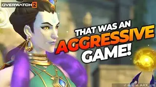 Aggressive Moira Gameplay 15k damage 16k healing | Overwatch 2 Arx_UK