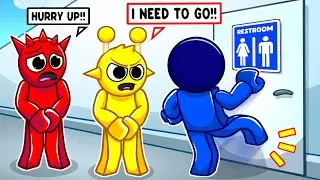 BATHROOM LINE SIMULATOR!