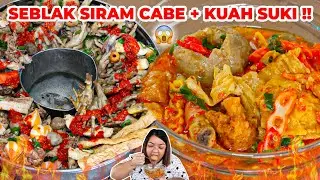 MEREM MELEK MAKAN SEBLAK CS TEH DINA DI BANDUNG!!