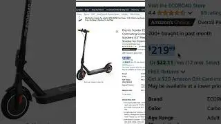 What do you get in a $200 scooter?