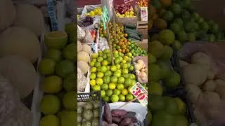 Coreana viendo frutas de Mexico por primera vez 😎💅