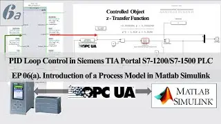 PID16 - Siemens PID06a - Introduction - PID Control a Process Model Running in Matlab Simulink