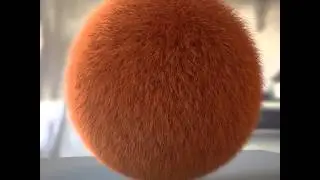 V-Ray Fur and VRayHairMtl3 with V-Ray Light Dome