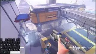 Quick Mercy superjump with keyboard