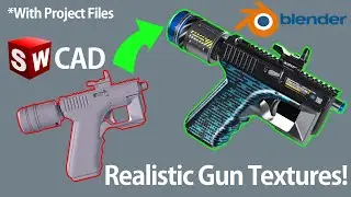 Texture a Realistic Gun in Blender – Easy Techniques!
