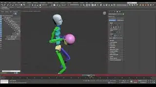 3Ds Max Biped Inverse Kinematics IK