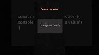 What is first class citizens or first class functions in JavaScript.