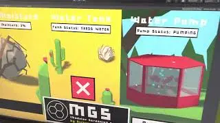 MGS: Sensors interacting in Unity