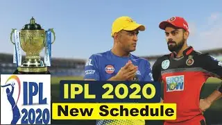VIVO IPL 2020 Schedule Change ||  2020 Indian Premier League Schedule Announced ||Tekka Sports